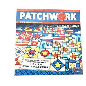 Patchwork Americana Edition Board Game by Lookout Games. Sealed Uwe Rosenberg